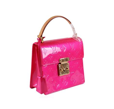 pink patent leather louis vuitton bag|Louis Vuitton bally leather bag.